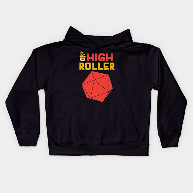 High Roller Kids Hoodie by KYFriedDice